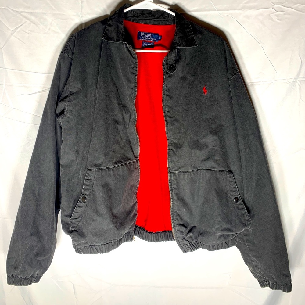 VINTAGE polo bomber jacket